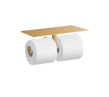 KOHLER Components™ Covered TP Assembly 平台式雙紙捲衛生紙架