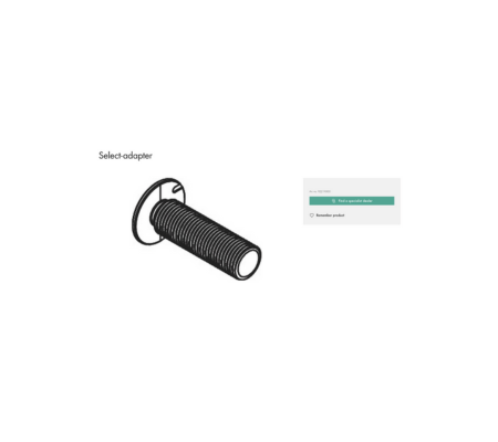 Hansgrohe select-adapter 預埋件-零件