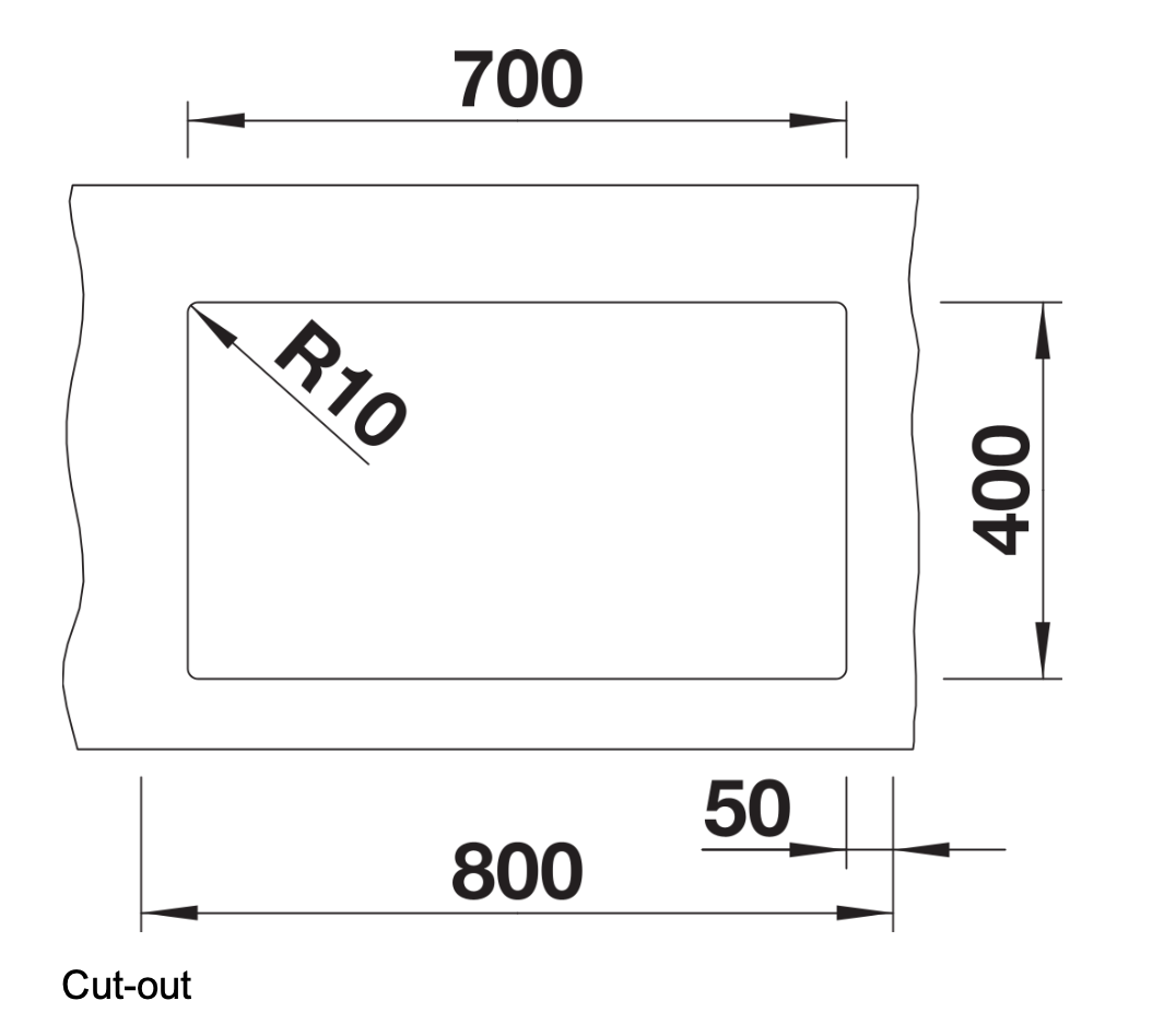 BLANCO SUBLINE 廚下安裝水槽