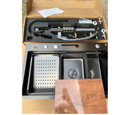 飛雨瀑布水槽｜三種尺寸68/75/80CM｜黑/金/白三色選擇