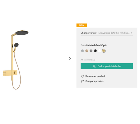 Hansgrohe RAINDANCE ALIVE 淋浴柱